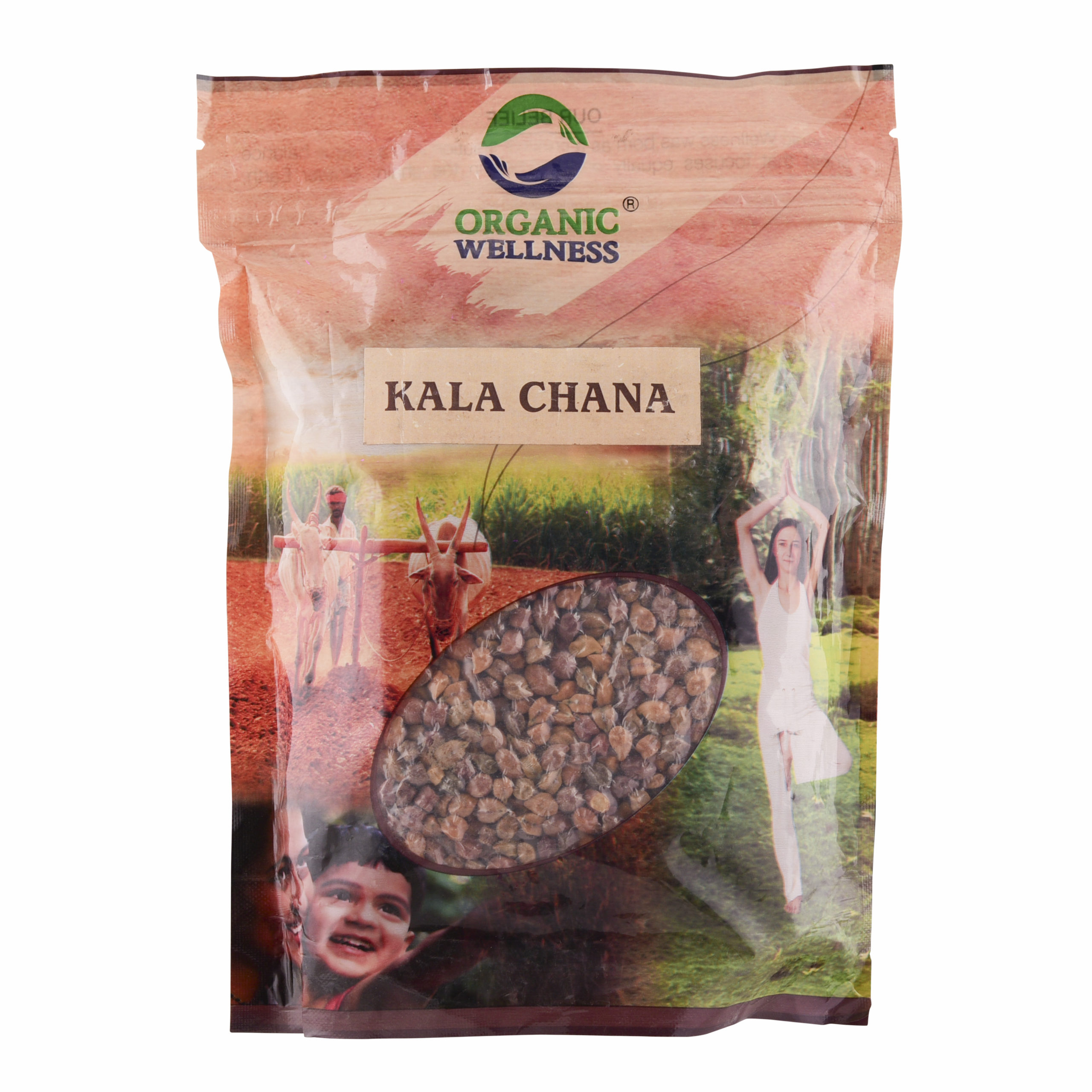 Organic Wellness Kala Chana, 450 grams
