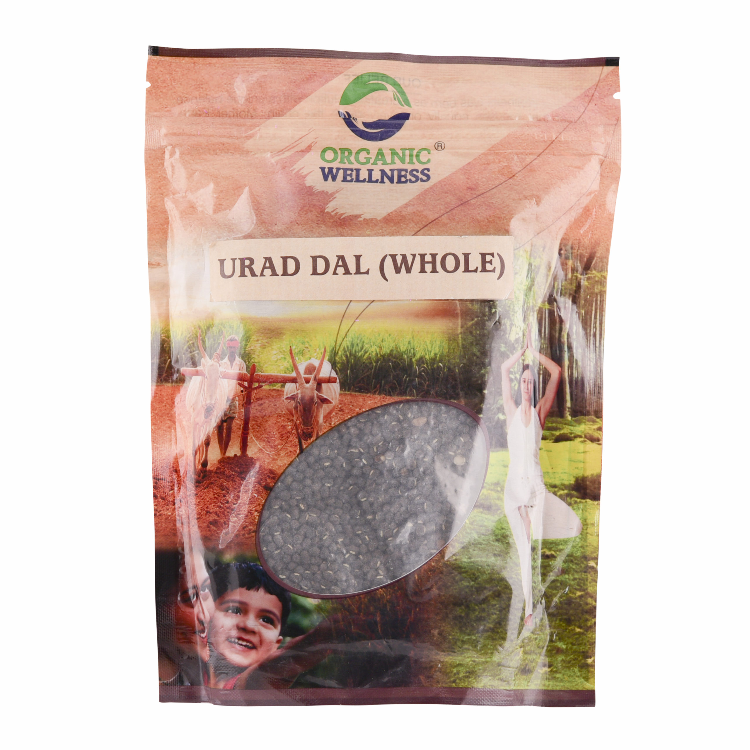 Organic Wellness Urad Dal Whole, 450 grams
