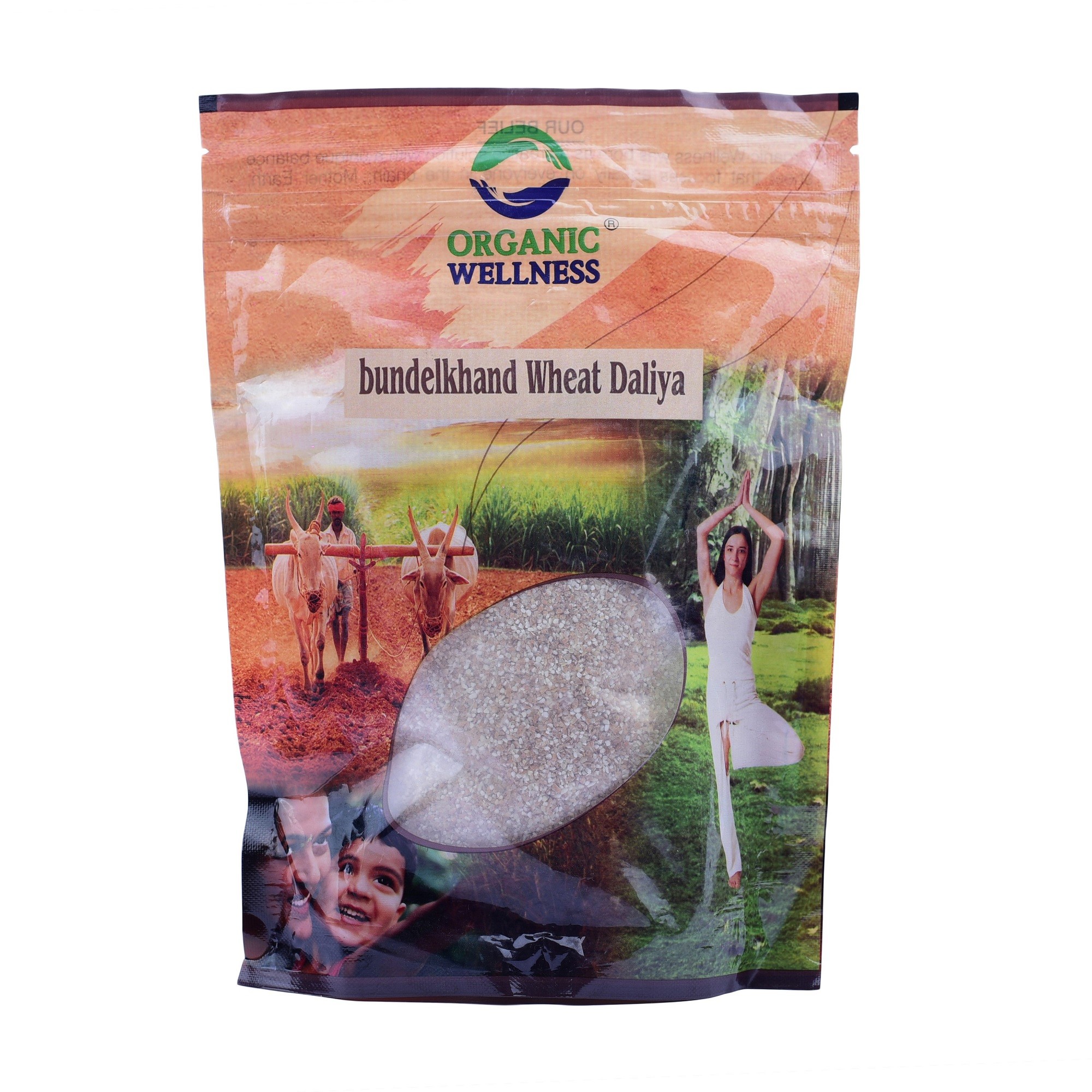Organic Wellness Bundelkhand Wheat Dalia 450 grams