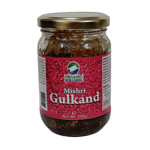 Organic Wellness Mishri Gulkand – 250 Gram