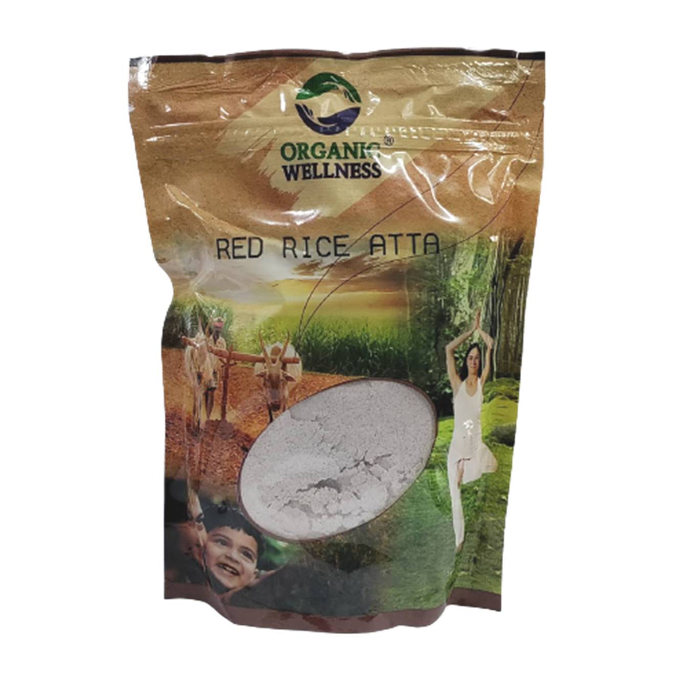Organic Wellness Bundelkhand Red Rice Atta 450 grams