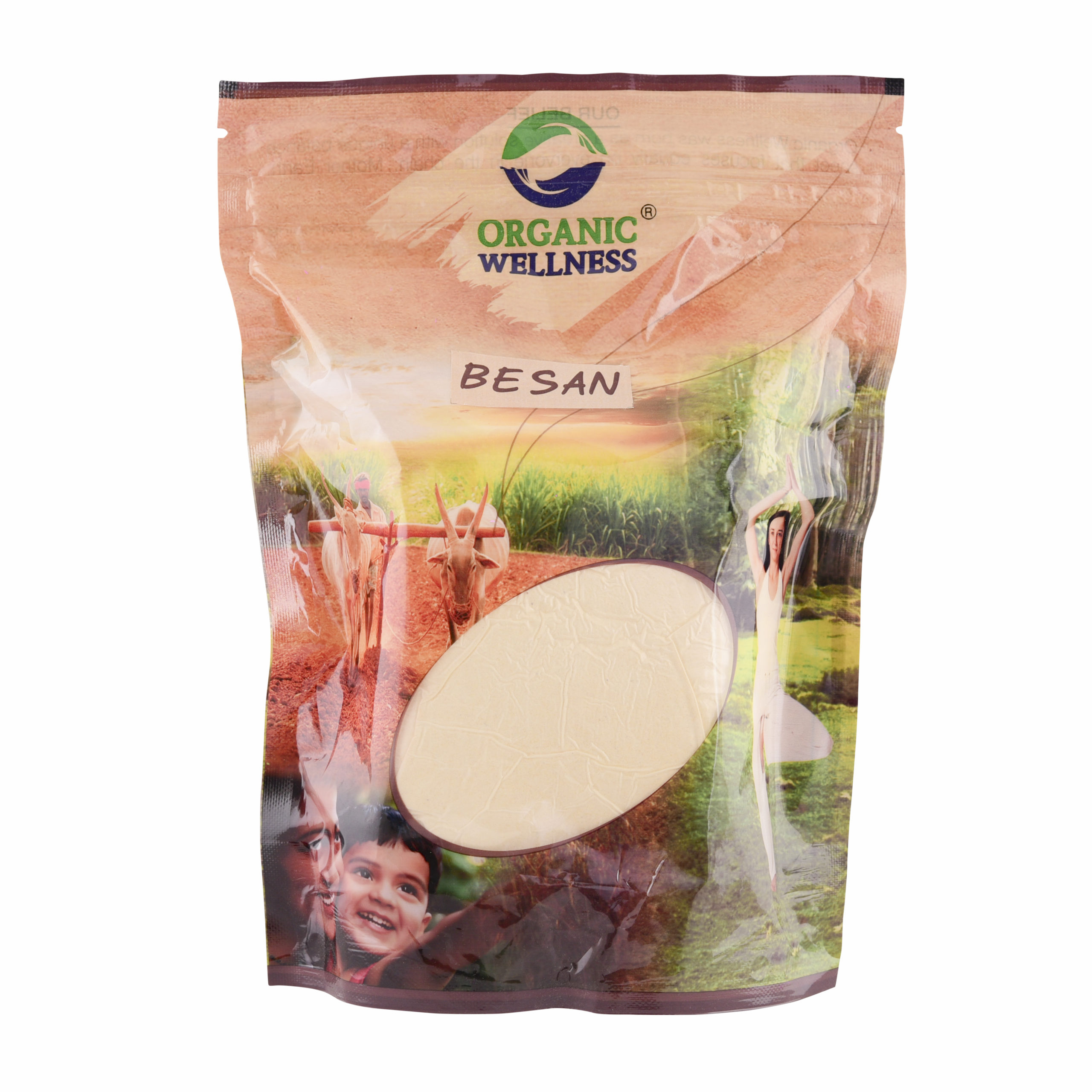 Organic Wellness Besan, 450 grams