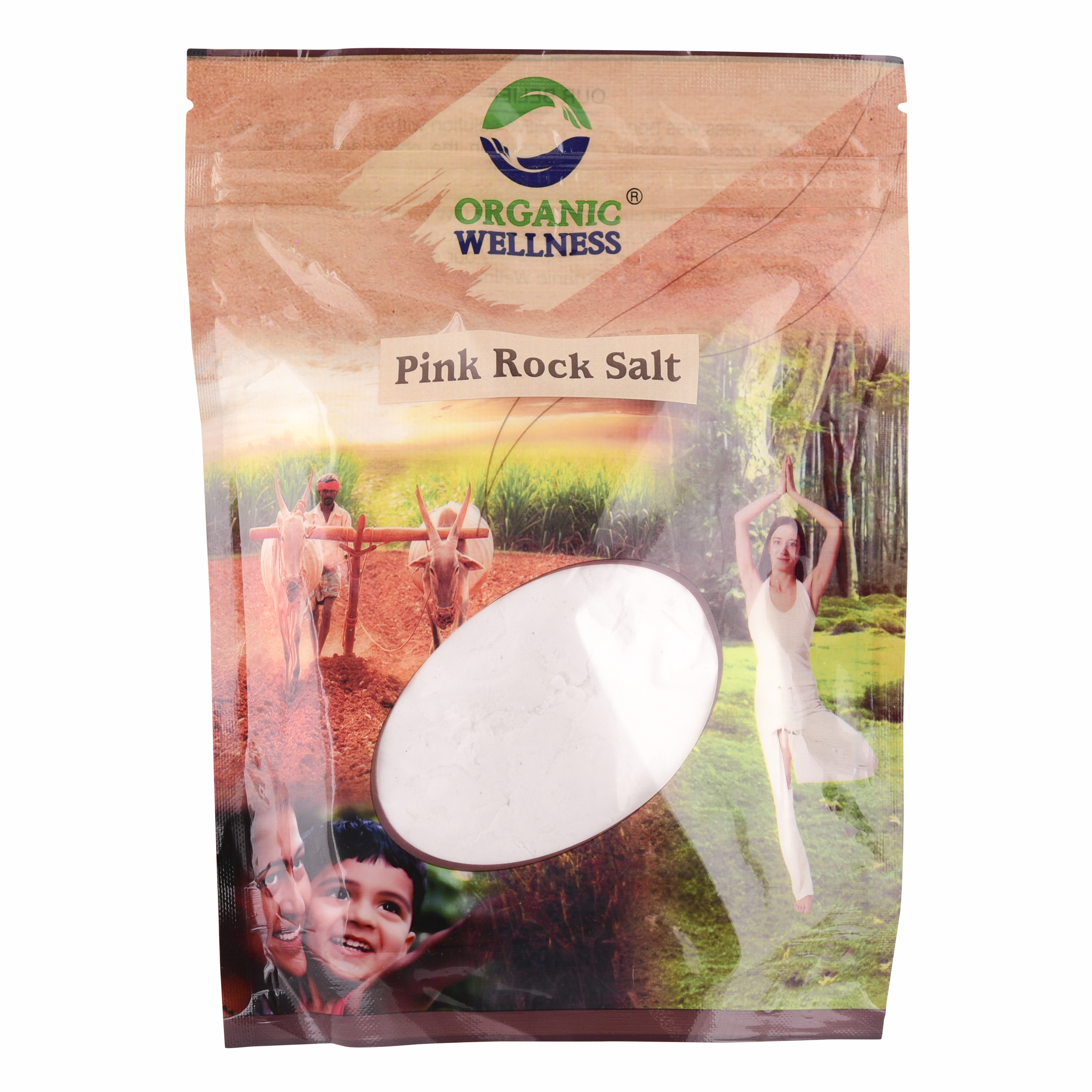 Organic Wellness Pink Rock Salt, 450 grams