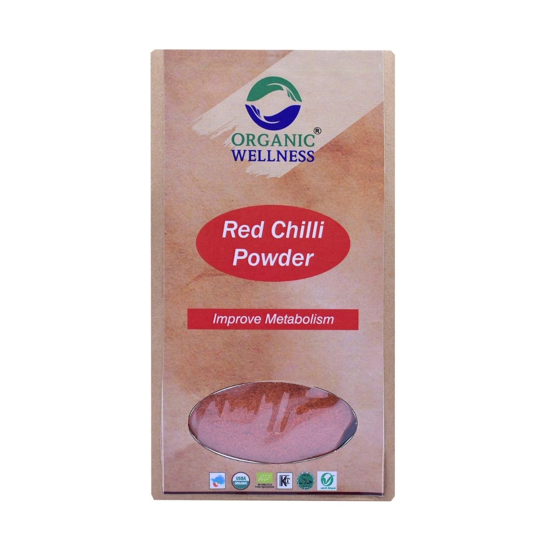 Organic Wellness Red Chilli Powder 100 Grams