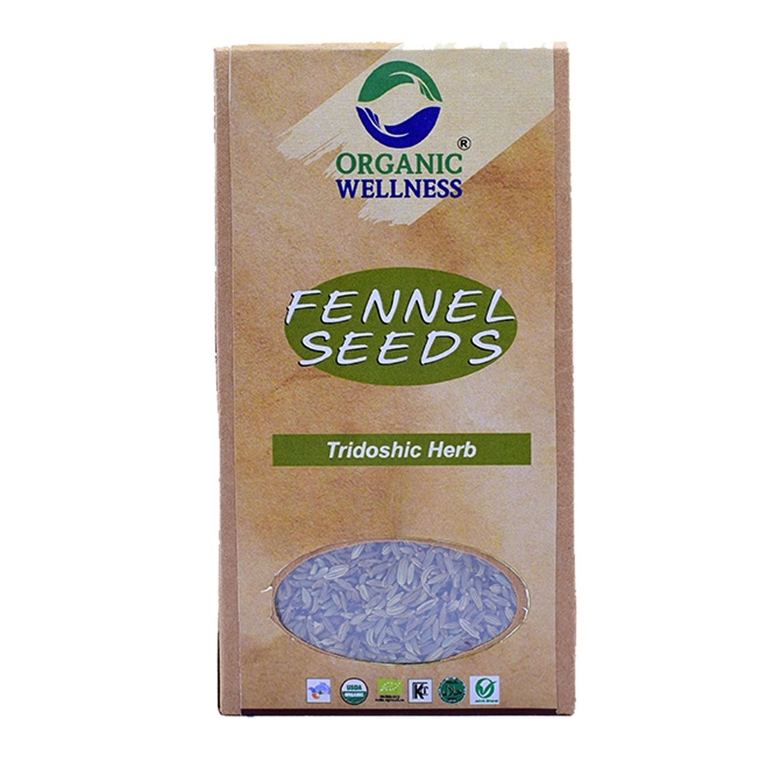 Organic Wellness Fennel Seeds 50 Gram