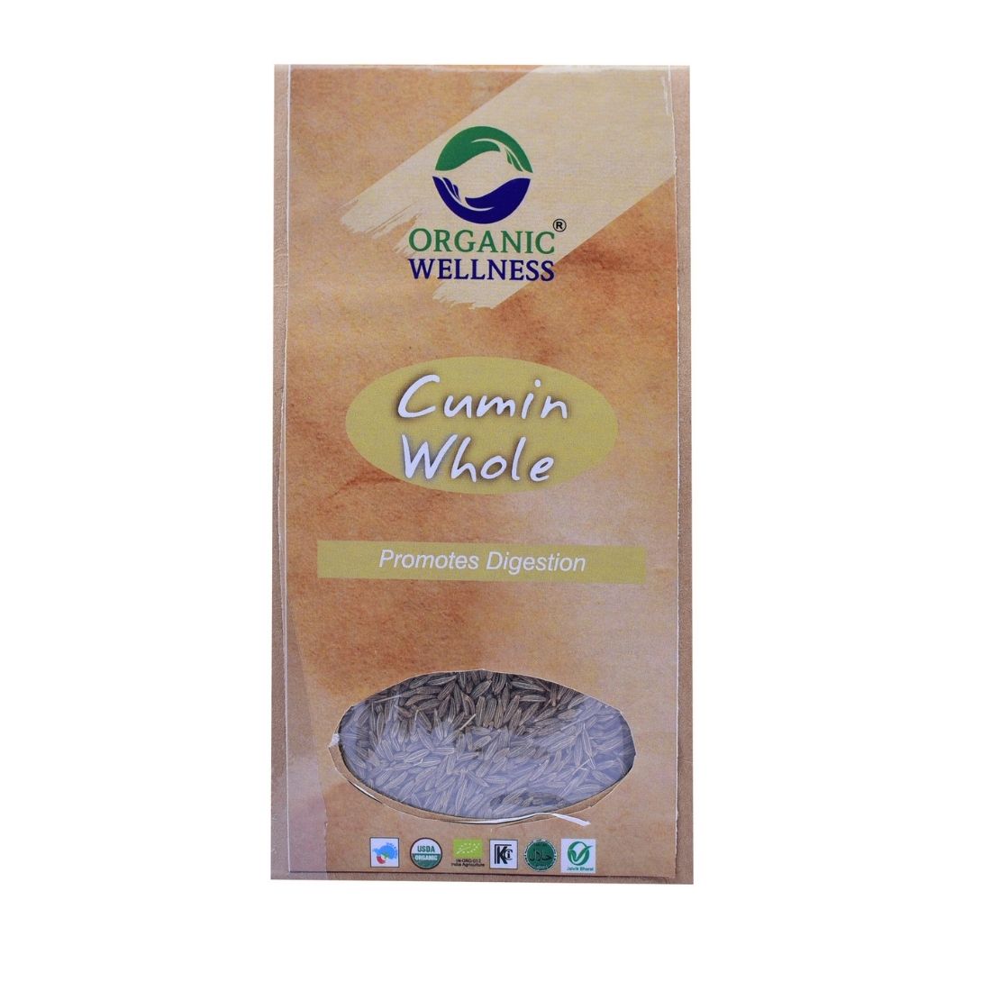 Organic Wellness Cumin Whole 75 grams