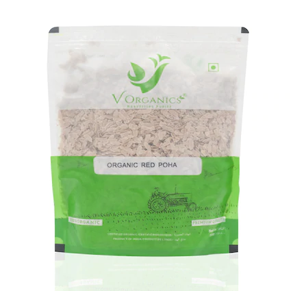 Organic Red Poha - 500 Gms