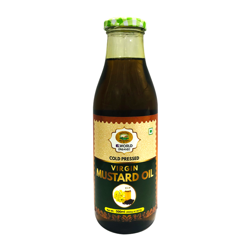 ELworld Agro & Organic Cold Pressed Virgin Mustard Oil
