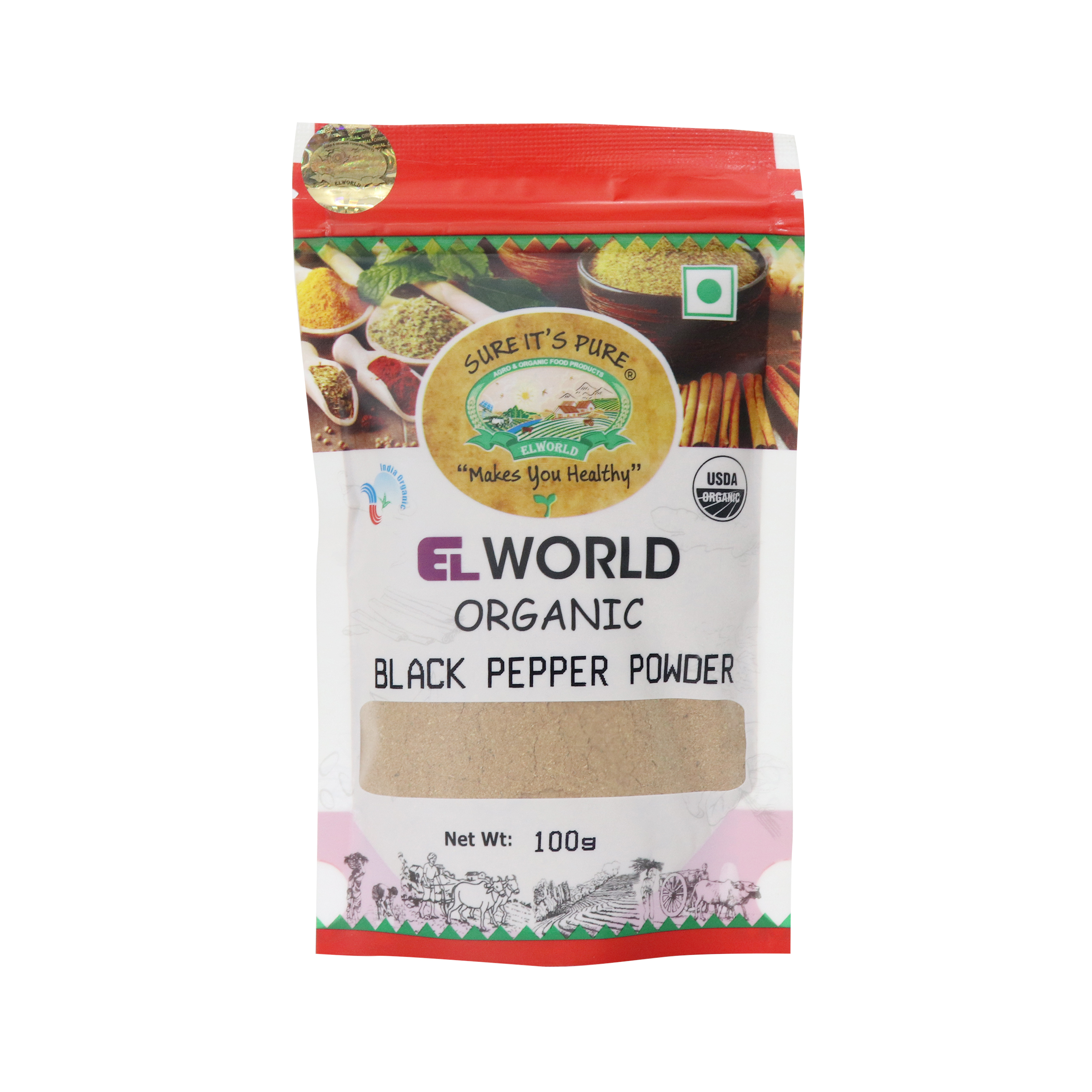 Black Pepper Powder Organic
