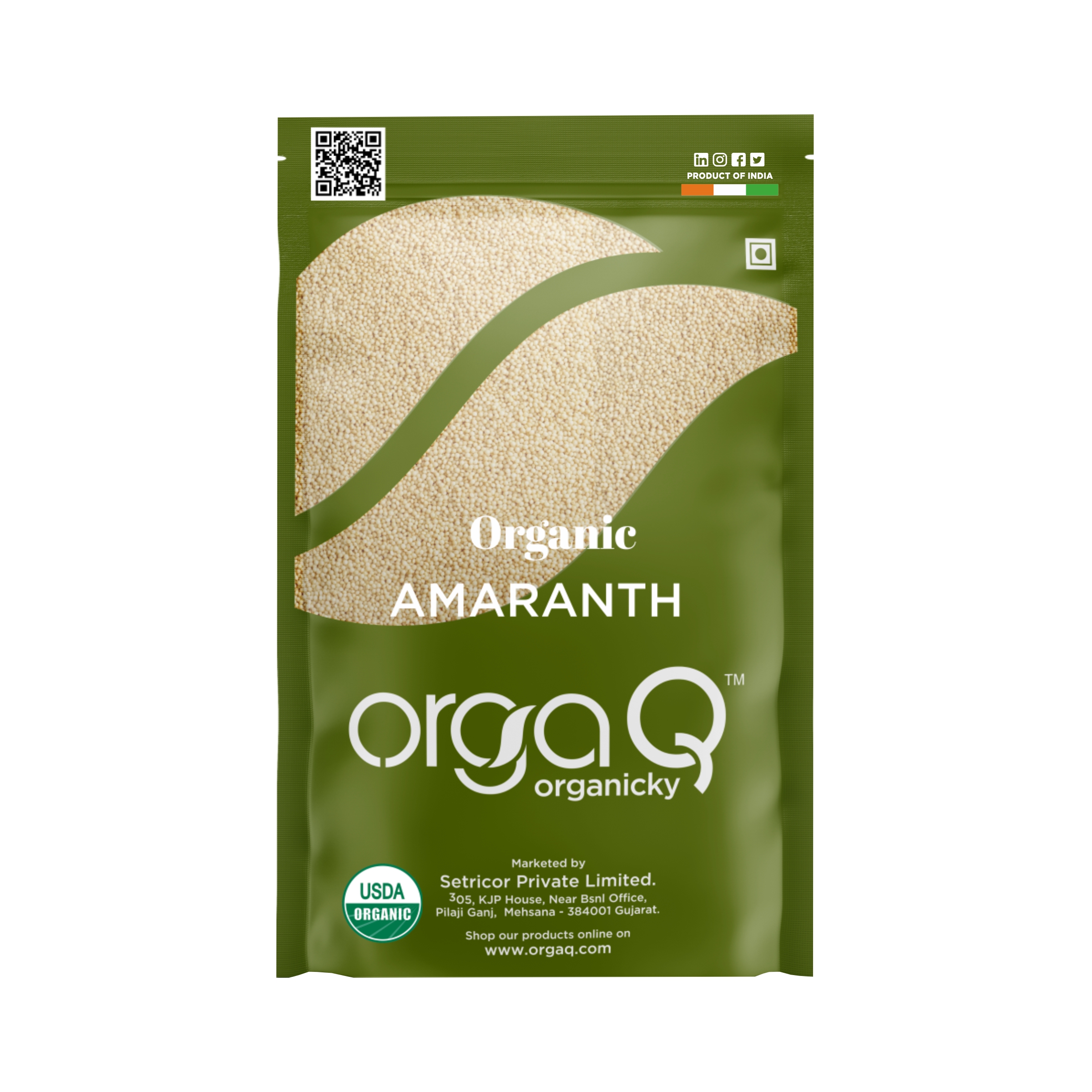 Orgaq Organicky Organic Amaranth Rajgara / Royal Grain