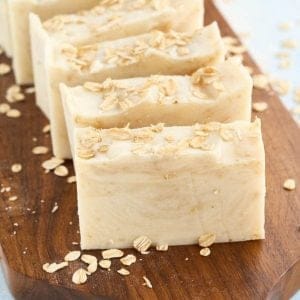 Milk oatmeal soap
