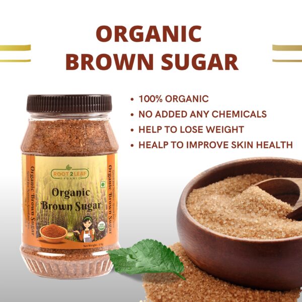 Organic Brown Sugar 1kg