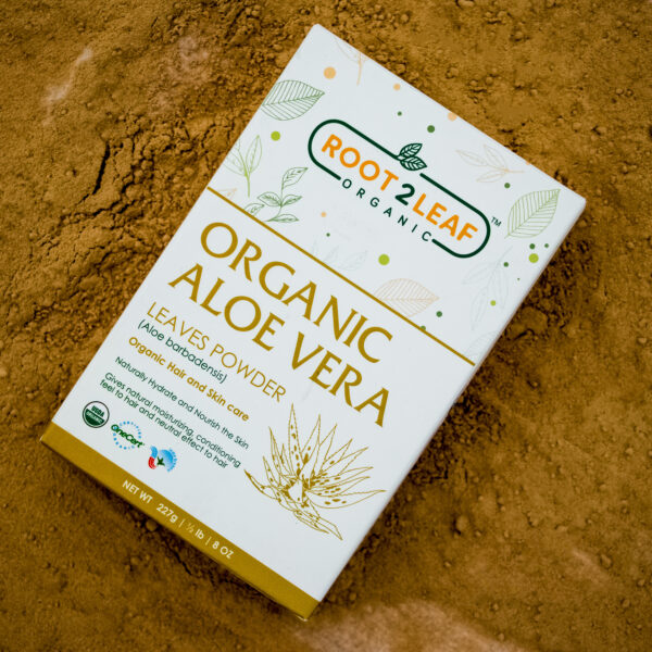 Organic Aloe Vera Leaves Powder 227 Gm
