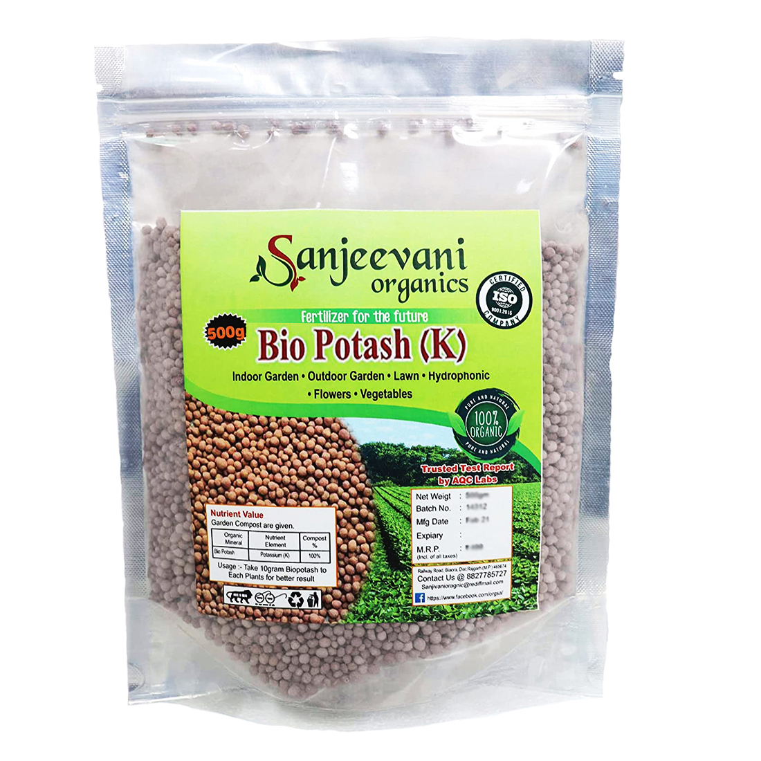 Sanjeevani Organics Bio Potash Granules