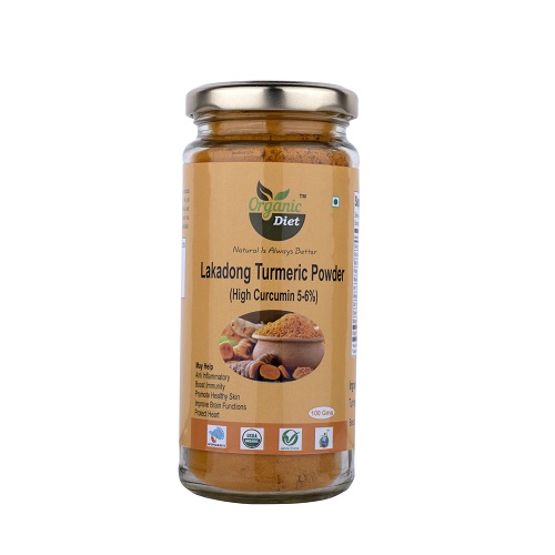 Organic Diet Organic Lakadong Turmeric Powder