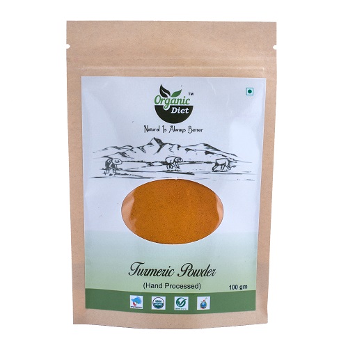 Organic Diet Organic Turmeric(Haldi) Powder