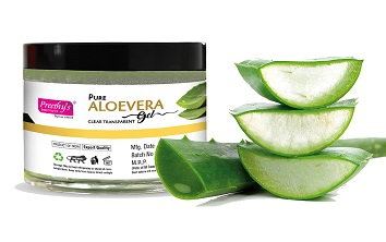 Aloe vera clear gel | Pure transparent multipurpose gel | For Face, Body and Hair