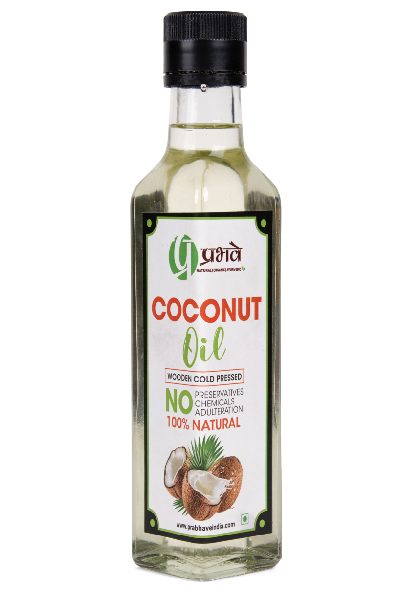 WOODEN COLD PRESSED COCONUT OIL