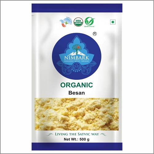 Organic Besan | Ground Chickpeas Flour | Besan
