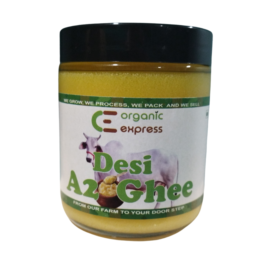 Organic Express Pure A2 Desi Cow Ghee - 1 Liter