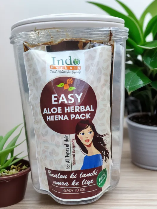EASY ALOE HERBAL HEENA : BURGUNDY