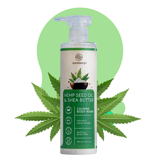 Hemp Seed Oil & Shea Butter Calming Body Wash For Daily Moisturizing