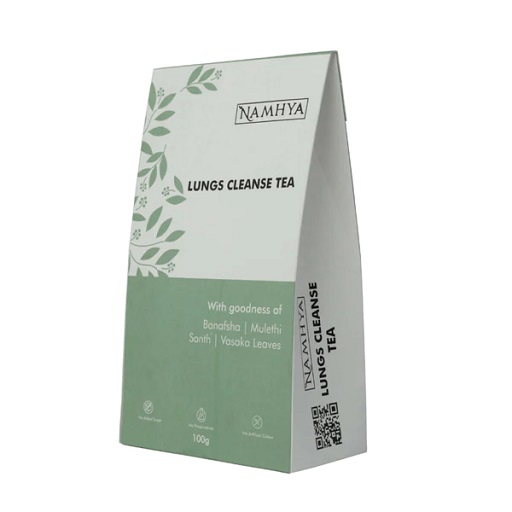 Namhya Lungs Cleanse Tea For Cold, Cough and Chest Congestion