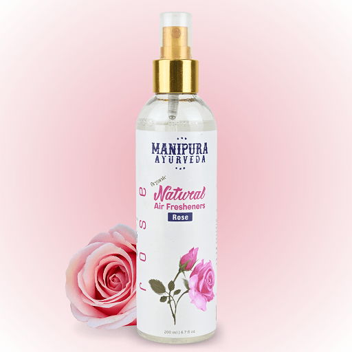 Pure Organic Rose Air Freshener Spray for Home & Office, Skin & Pet Friendly
