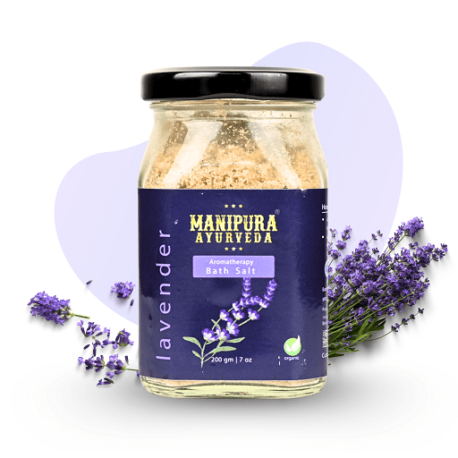 Pure Organic Lavender Bath Salt for relaxing Body and Foot Spa made with Epsom salt and Essential Oil