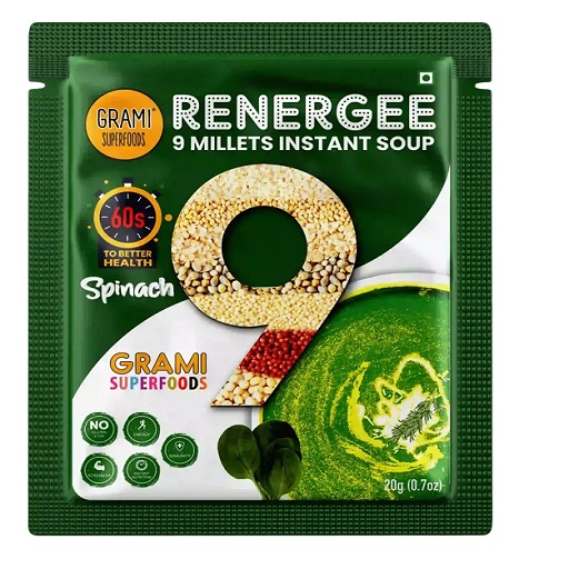 Renergee Instant 9 Millet Spinach Soup