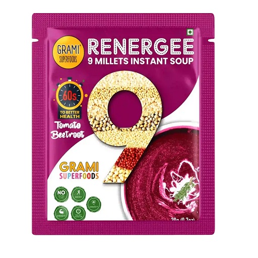 Renergee Instant 9 Millet Tomato Beetroot Soup