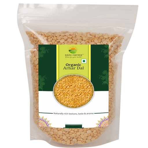 SONI FARMS ORGANIC UNPOLISHED ARHAR / TOOR DAL