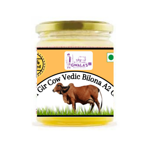 Desi Gir Cow A2 Bilona Ghee (Ahimsa - cruelty free) - 5000ml