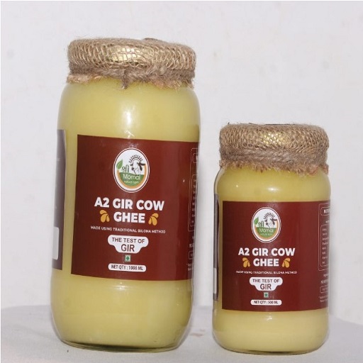 Gir Cow pure trediosnal bilona ghee