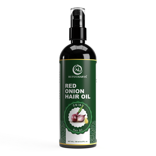 Rutucharya Onion Hair Oil Multi-Purpose Hair Growth-100ml