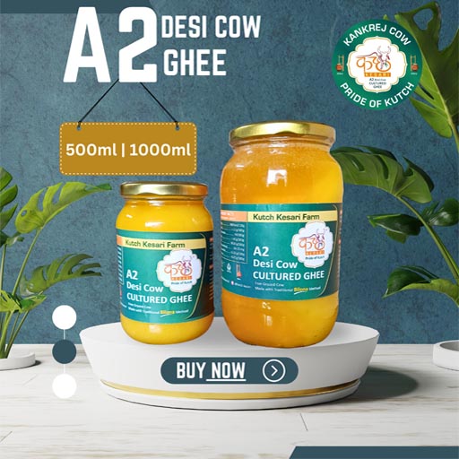 A2 Desi Cow Cultured Ghee