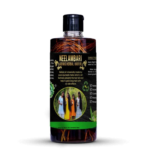 Neelambari Adivasi Ayurvedic Herbal Hair Oil