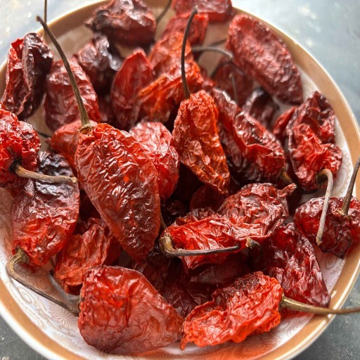 Dried Naga King Chilli (Bhut Jolokia)