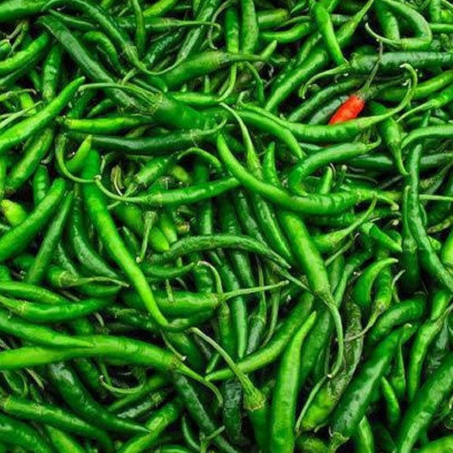 Organic Green  Chilly