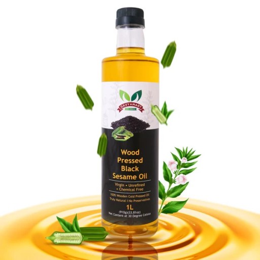 Gavyamart Organic Wood Pressed Sesame Oil