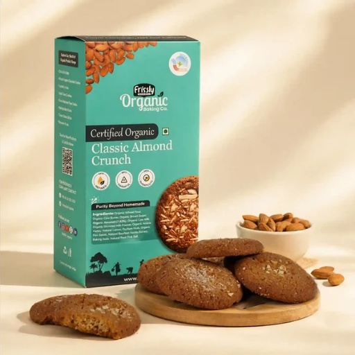 Frissly Certified Organic Classic Almond Crunch