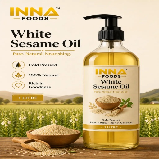 INNA FOODS White Sesame Oil