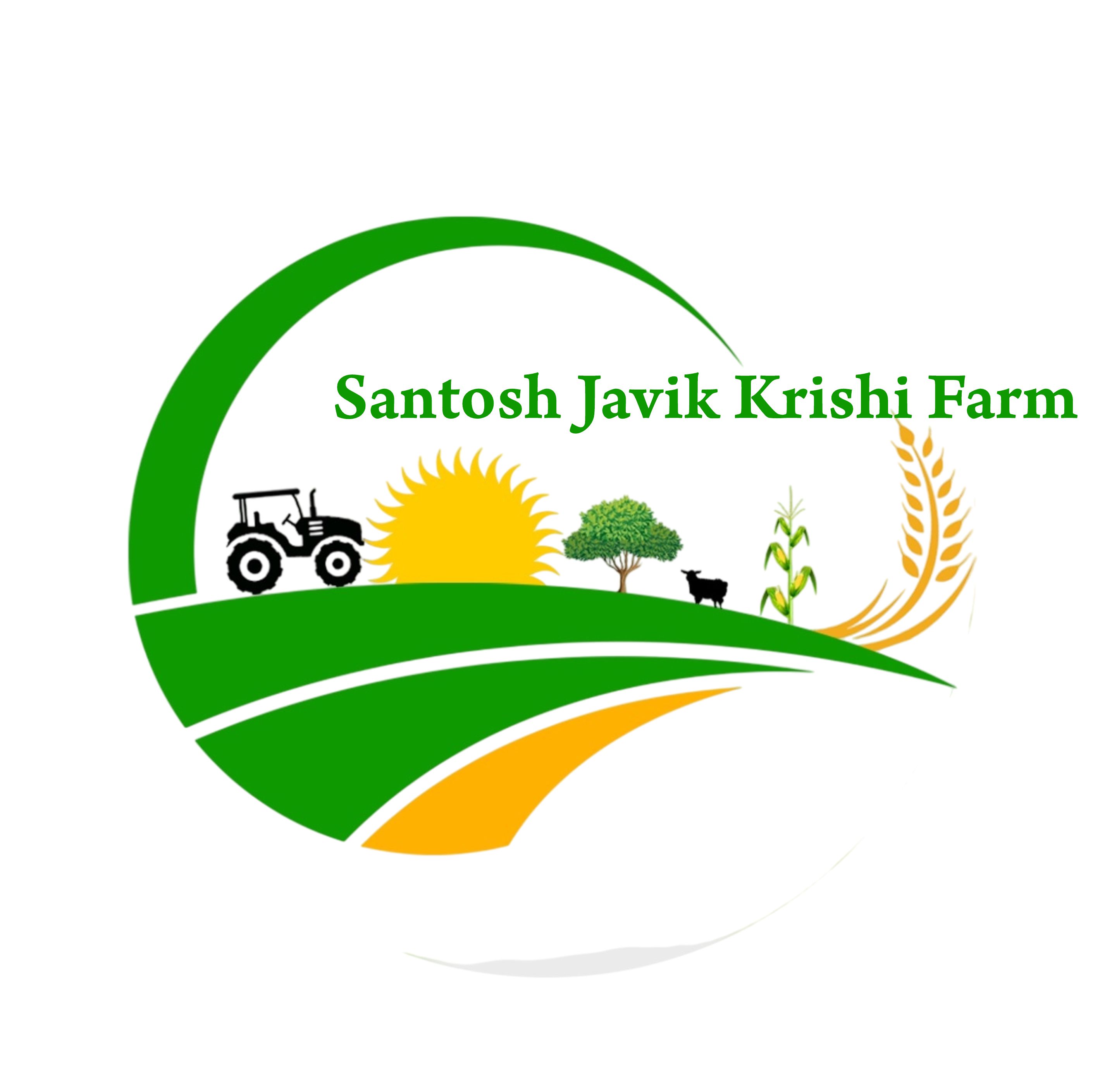 santosh javik krishi farm logo