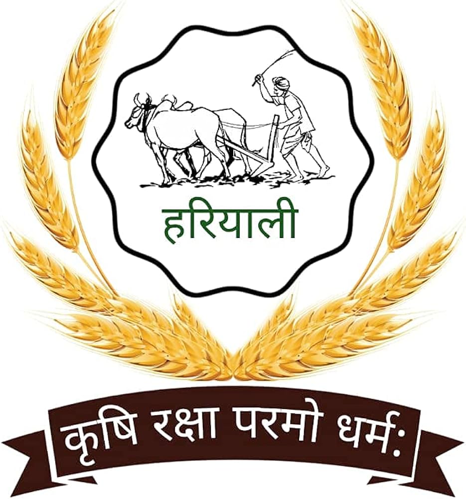 Haryali  kisan welfar society logo