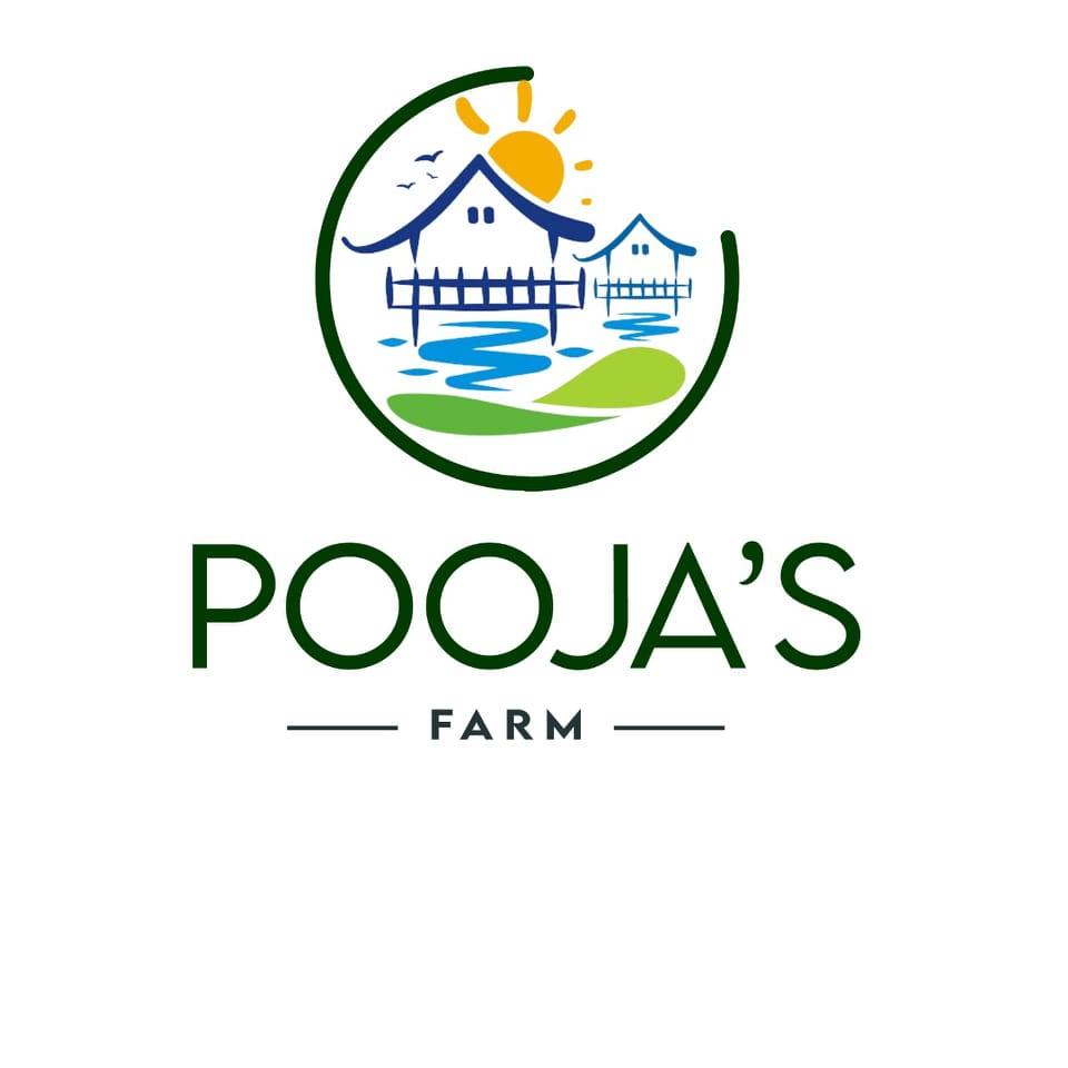 pooja farm logo