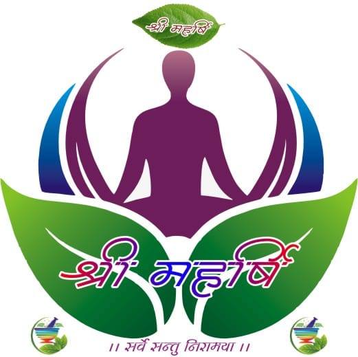 Shri Maharshi herbal and organic logo
