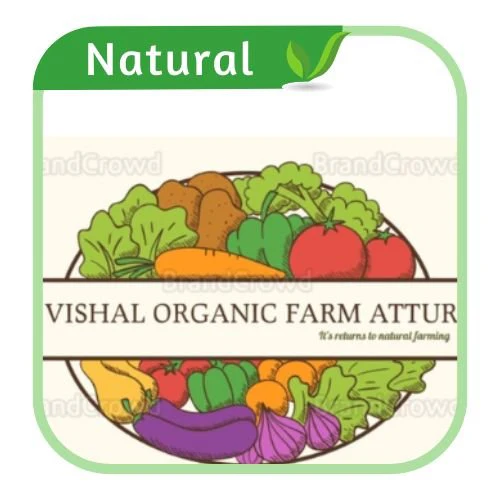 Vishal organic farm logo
