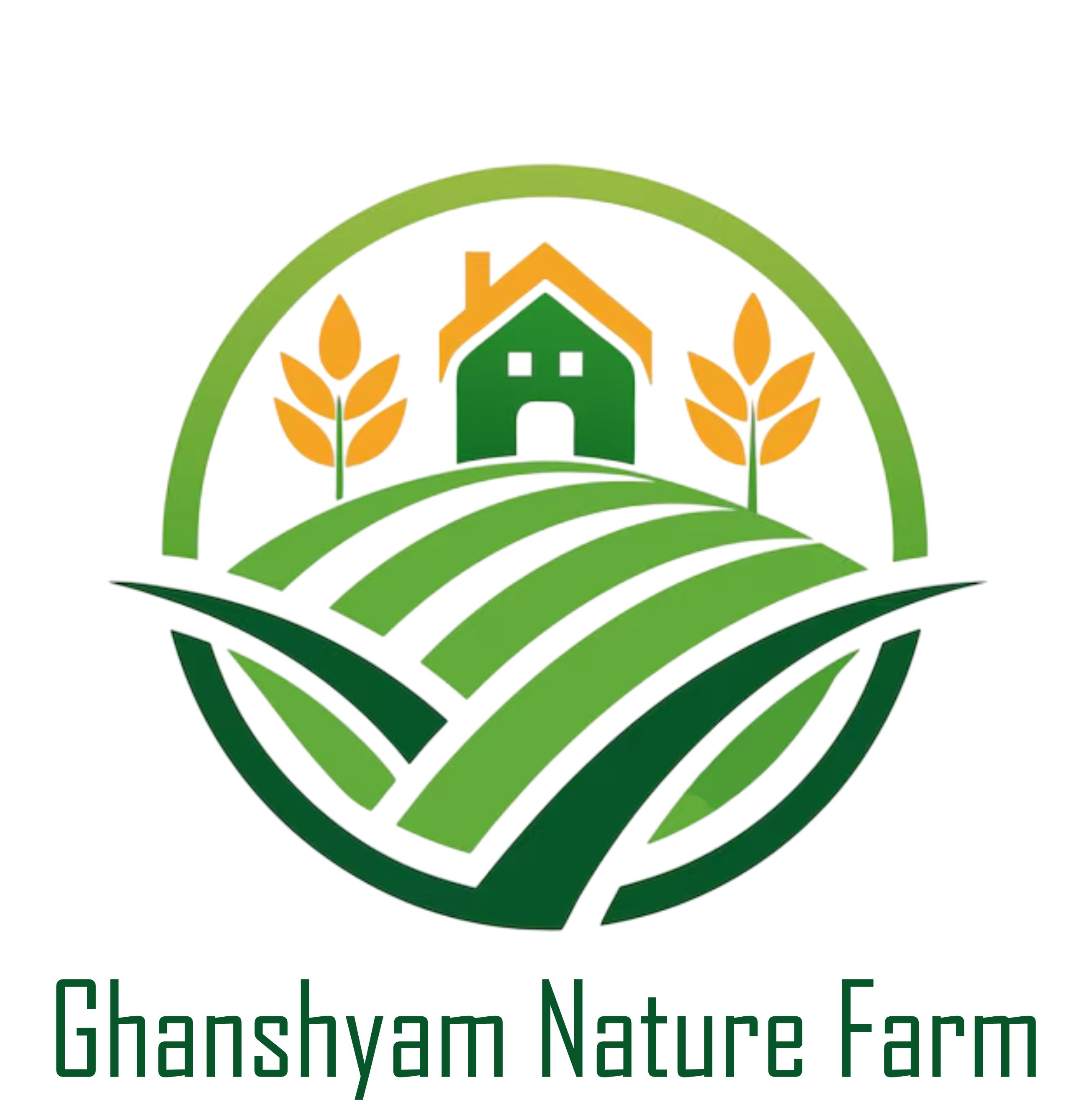 Ghanshyam nature farm logo
