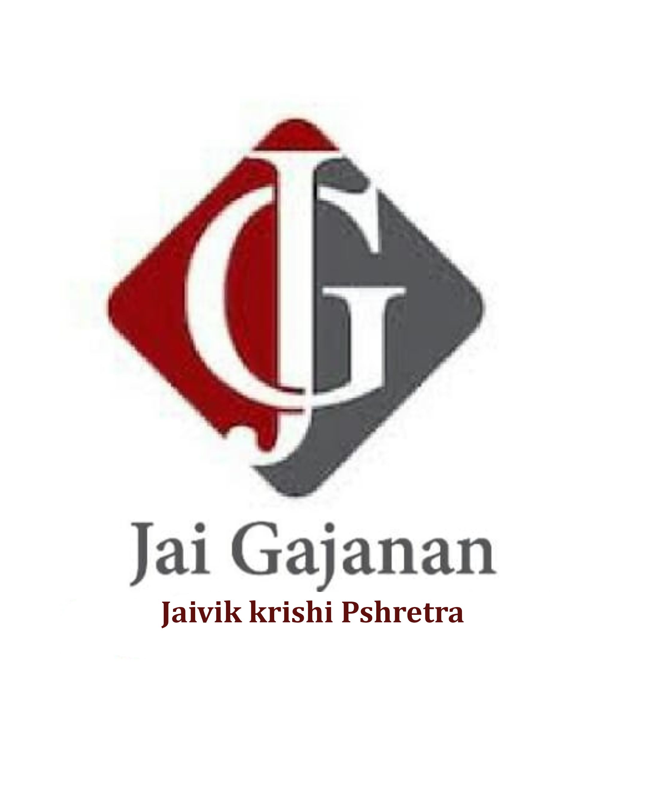 Jay Gajanand Jaivik krishi Pshretra logo