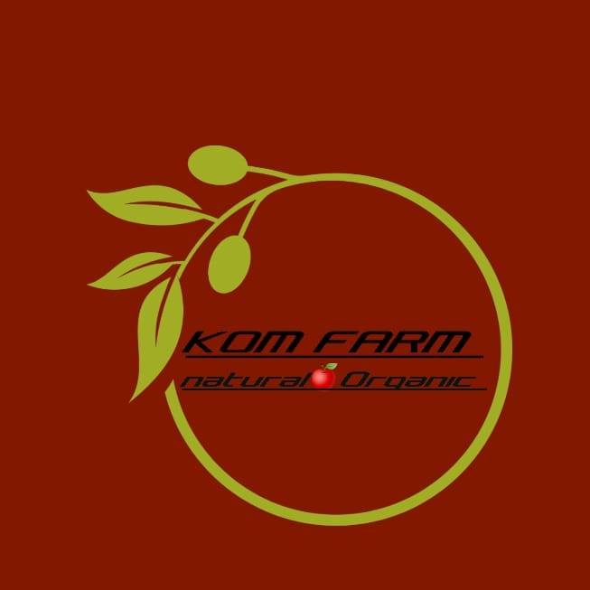 Kom Apple farmer logo